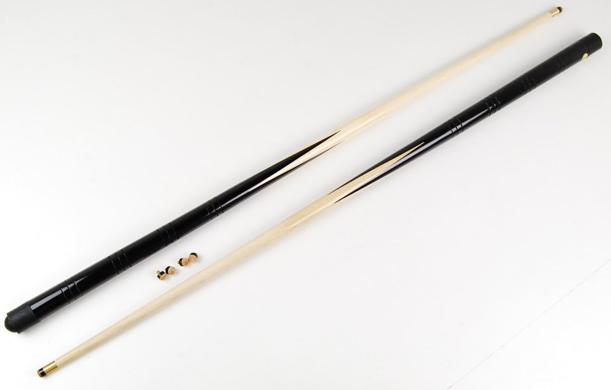 2x 36in Junior Pool Snooker Cues Kids Home Tables 11mm Tips