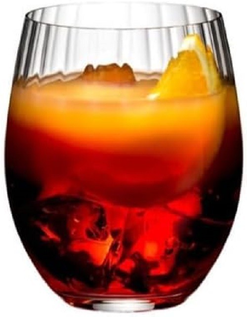 Cold Drinks Glasses & Decanter Set 5-Piece | Crystal Design | Home Bar Gift