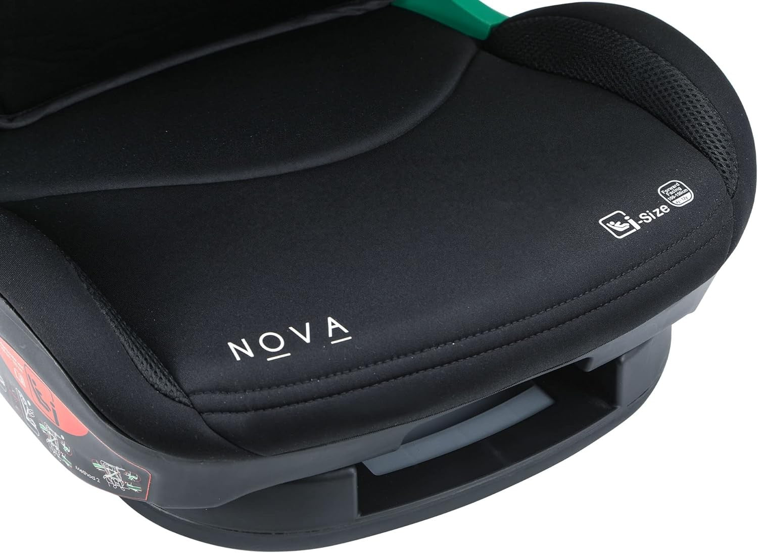i-Size High Back Booster Car Seat 100-150cm Adjustable Headrest Group 2/3