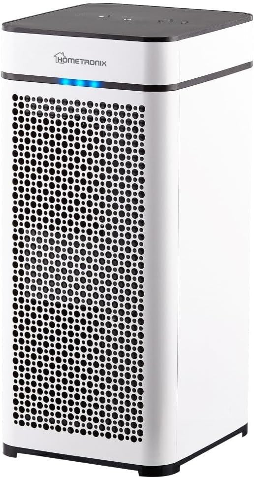 Large Room HEPA Air Purifier 2000ft² Pet Dander Odor 360m³/h