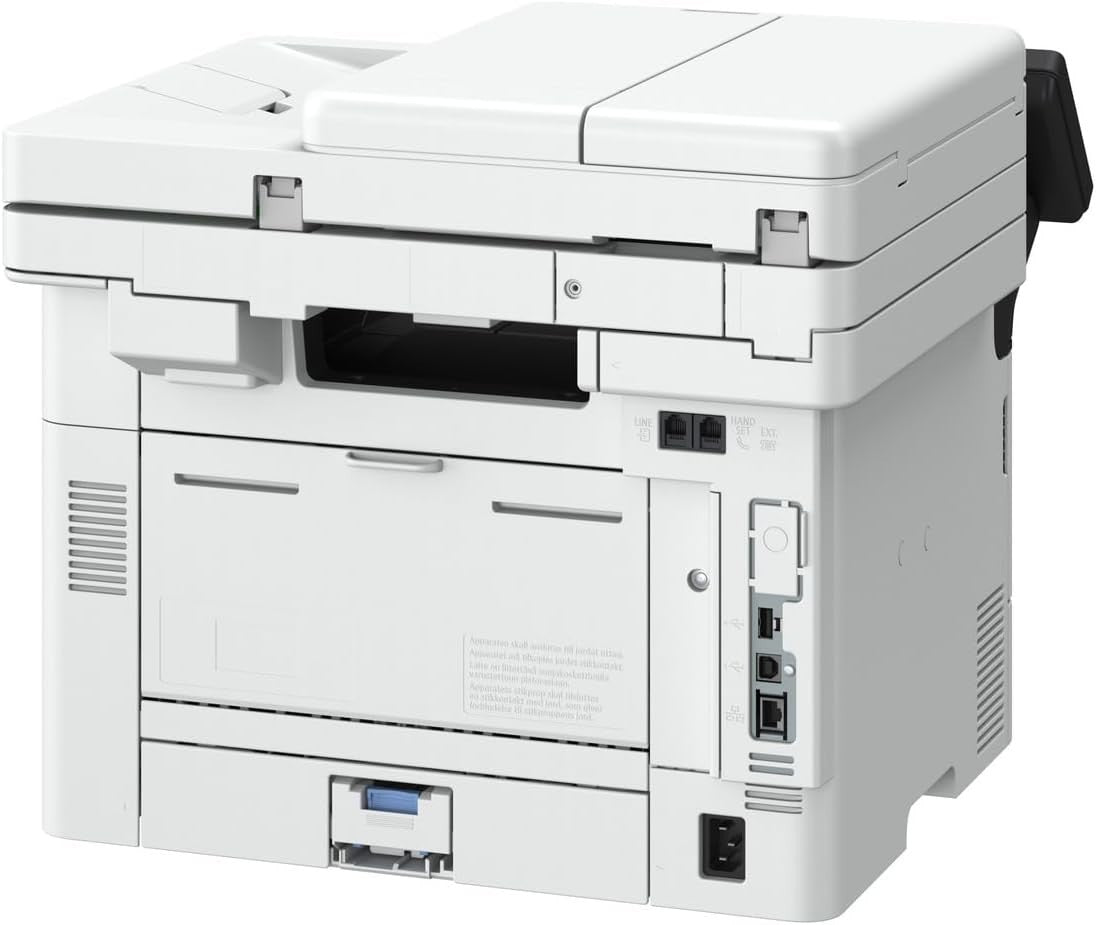 3-in-1 Wireless Mono Laser Printer Copier Scanner White | 36ppm A4 ADF