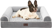 Orthopedic Dog Bed 71x58cm Waterproof Washable Grey