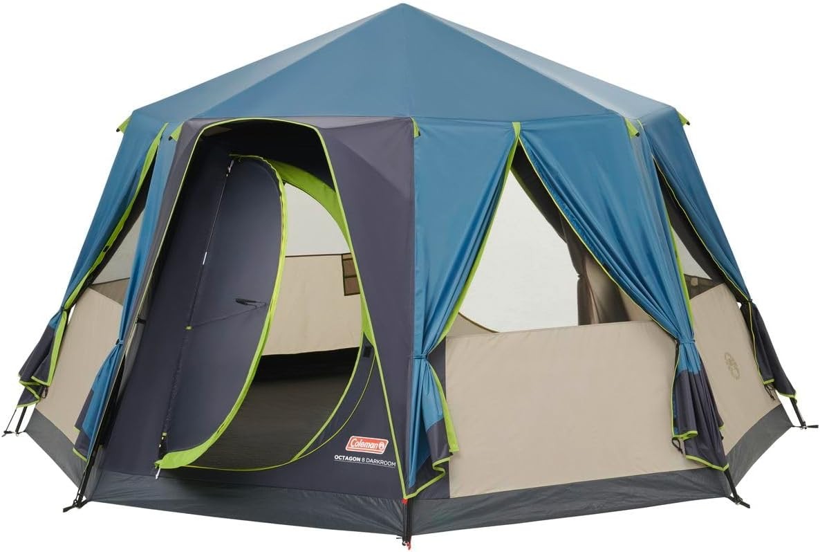 6-Person Coleman Dome Tent – Waterproof Family Festival Tent