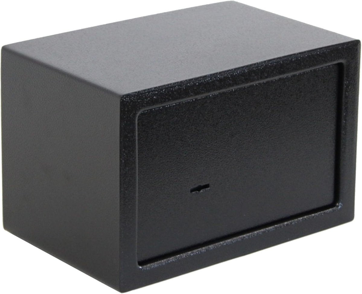 10L Steel Safe Box Key Lock Security Safe Cash Document Storage Black - Kwikley