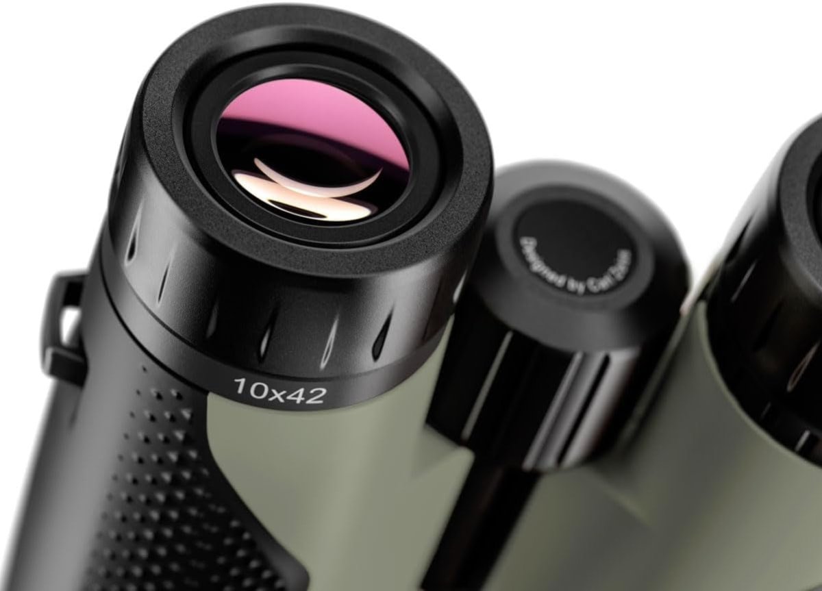 10x42 Waterproof HD Binoculars High Power Wide View Fast Focus Outdoor Use - Kwikley