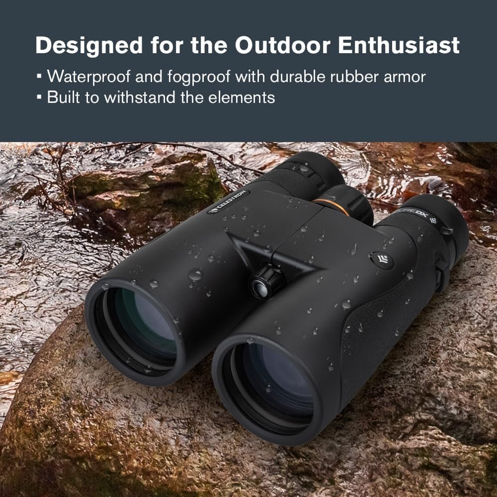 10x50 Waterproof HD Binoculars Outdoor Birdwatching Wide View Fog - Proof - Kwikley