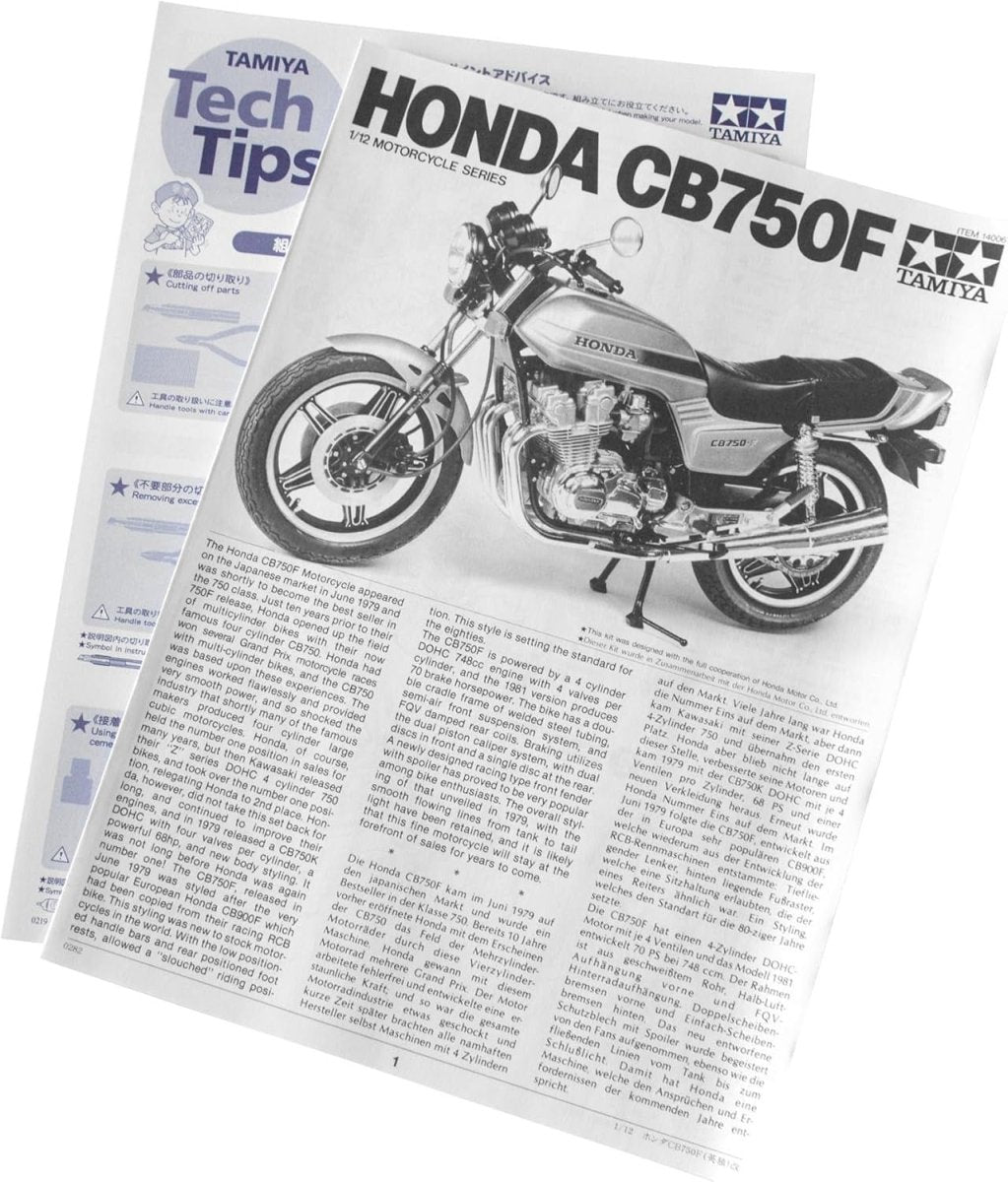 1:12 Scale Motorcycle Model Kit | Realistic Detailing | Easy to Assemble - Kwikley