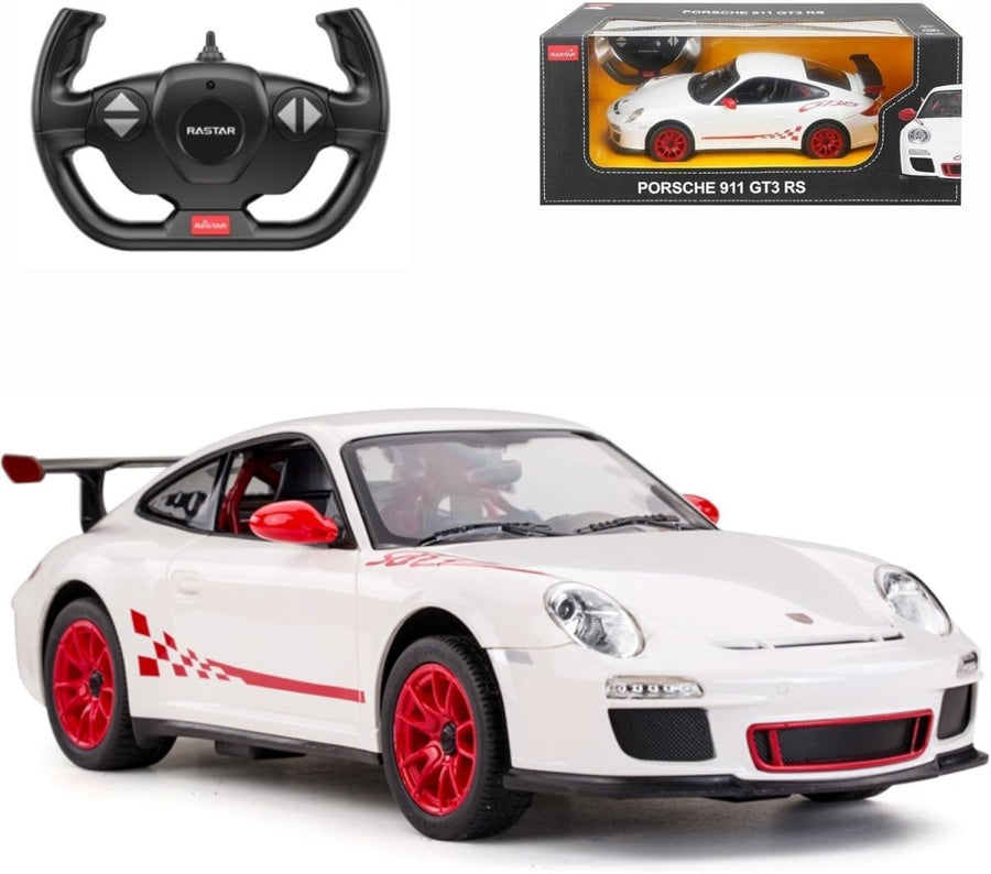 1:14 Scale RC Car – Matte White High - Speed Remote Control Model for Racing - Kwikley