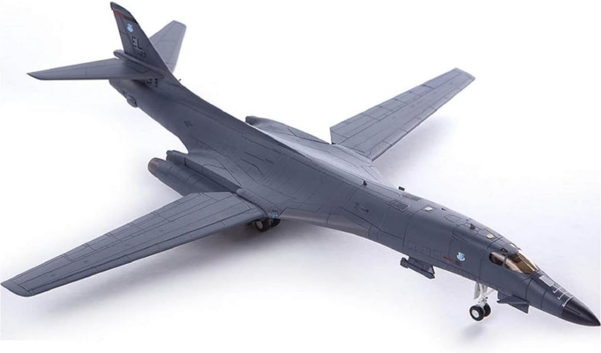 1:144 Scale USAF B - 1B Lancer Thunderbirds Model Kit – Detailed Plastic Airplane - Kwikley