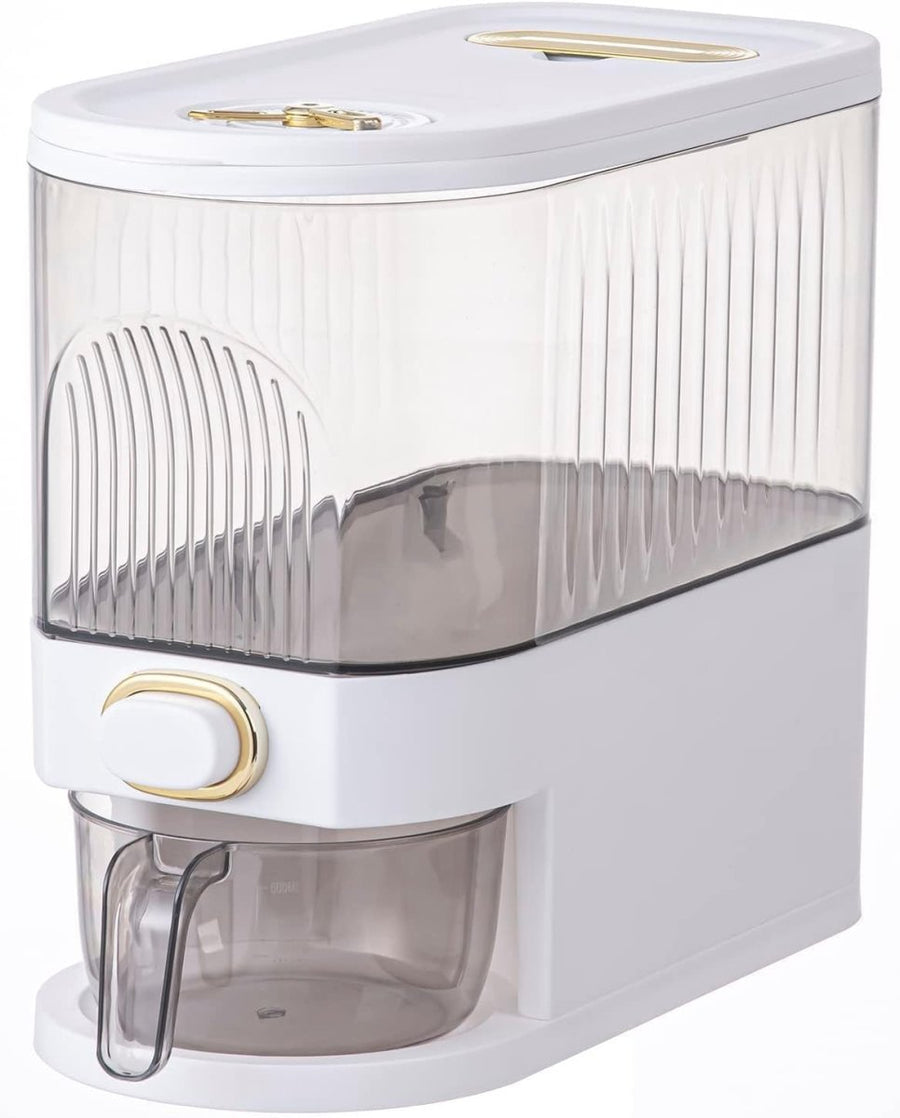 11Lbs Rice Dispenser Airtight Grain Storage w Timer - Kwikley