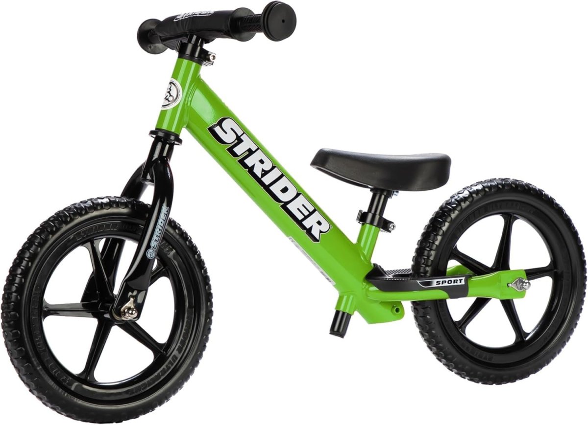 12 Inch Balance Bike Kids No Pedal Bicycle Adjustable Seat Age 1-4 - Kwikley
