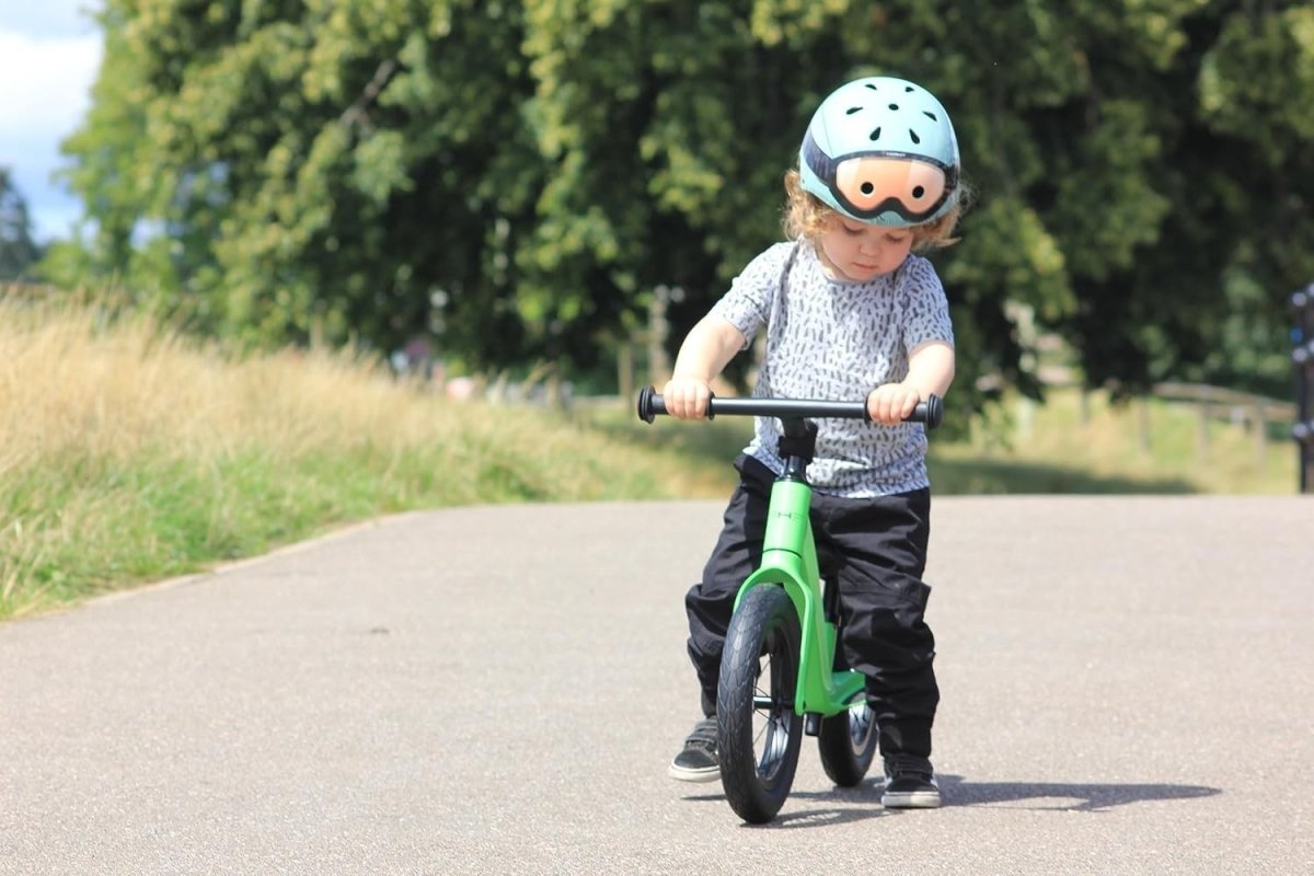 12 Inch Balance Bike Lightweight Magnesium Toddler Push Bike Green - Kwikley