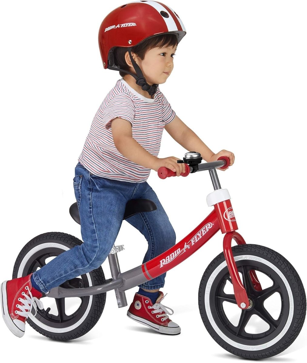 12 Inch Balance Bike Toddler Training Bicycle Adjustable Seat Age 1.5-5 - Kwikley