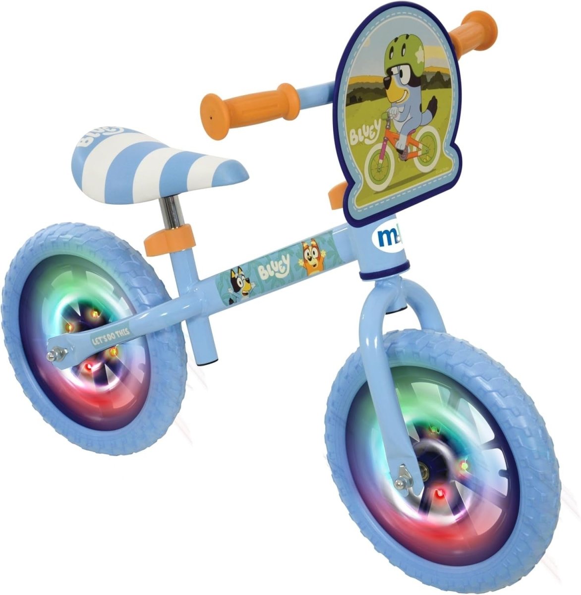 12 Inch Kids Balance Bike Light Up Wheels Adjustable Seat Toddler 2+ - Kwikley