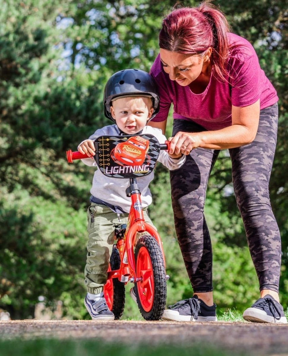 12" Kids Balance Bike Adjustable Seat Training Bicycle Red Ride On - Kwikley