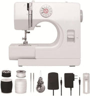 12 Stitch Electric Sewing Machine Portable Dual Speed Foot Pedal Kit - Kwikley