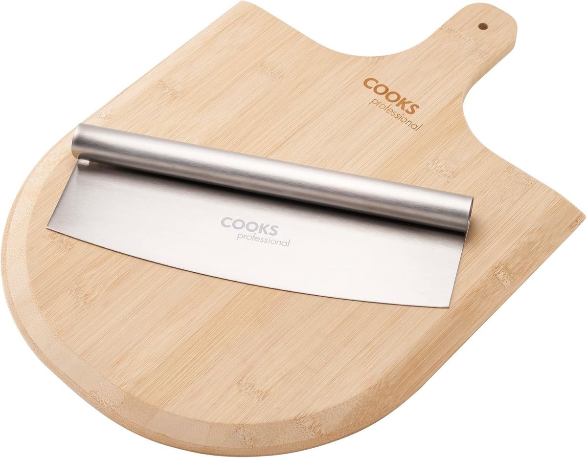 1200W Electric Pizza Oven 31cm Stone Glass Timer Cutter Board Red - Kwikley