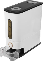 12kg Airtight Rice Dispenser w Measuring Cup & Scale - Kwikley