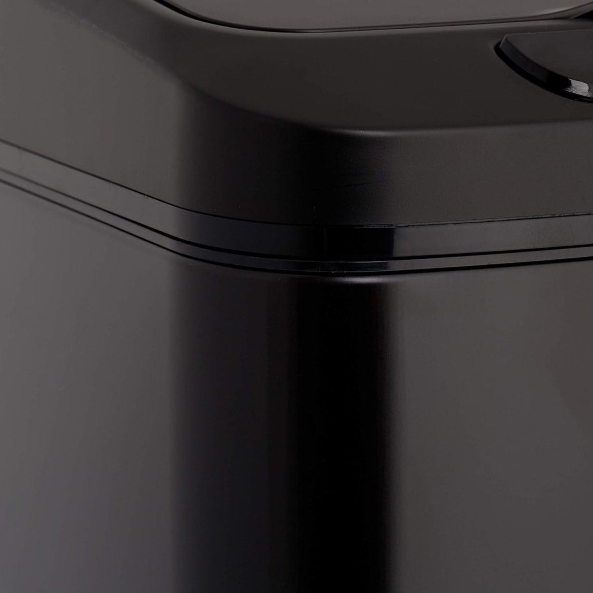 12L Motion Sensor Kitchen Bin Square Steel Bathroom Trash Can - Kwikley