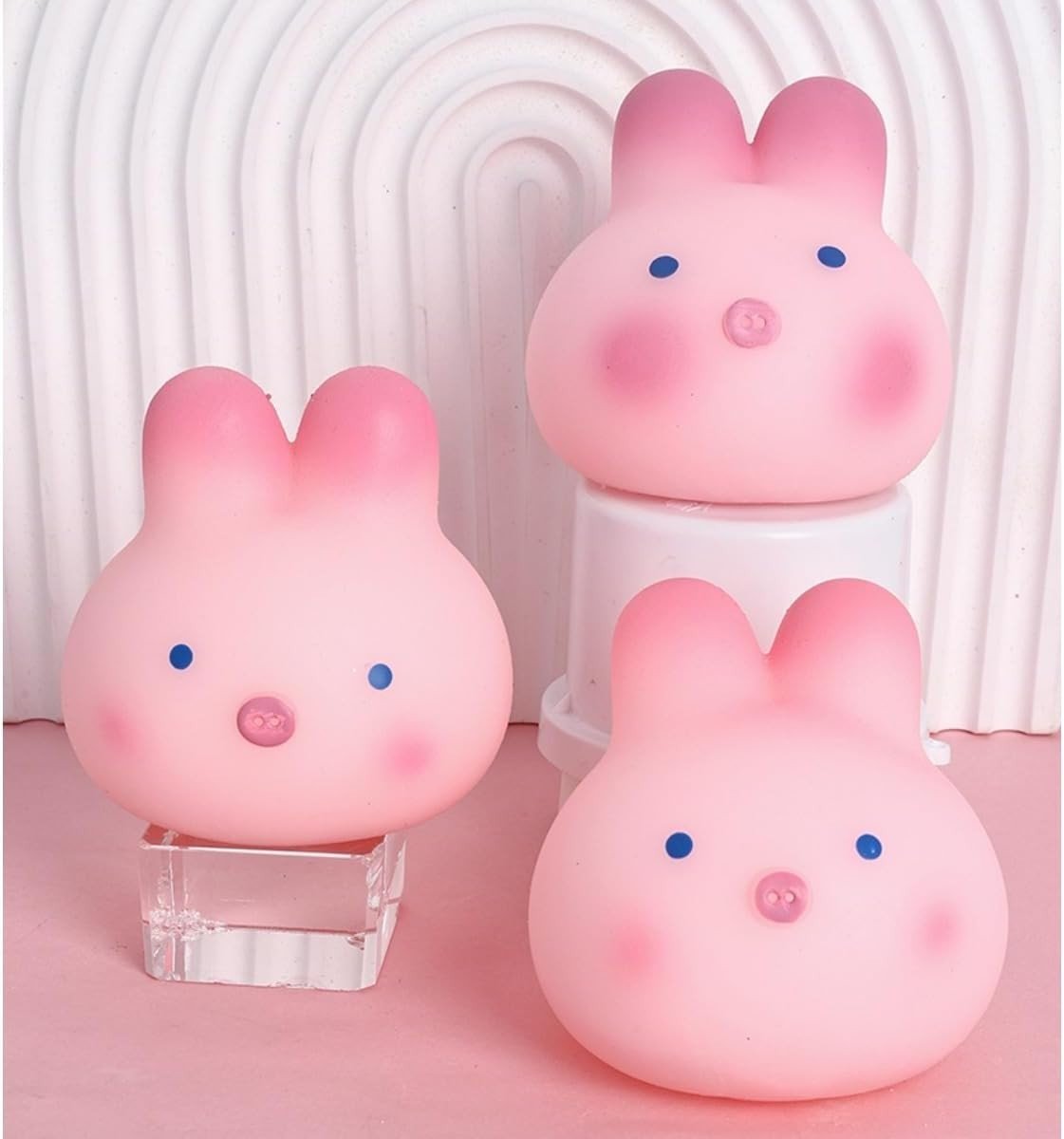 12pcs Pop Up Animal Squishy Toys Cute Stress Relief Kawaii Fidgets - Kwikley