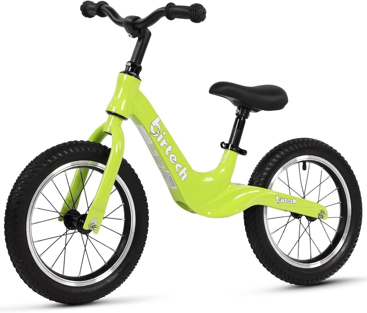 14 Inch Balance Bike Kids No Pedal Bicycle Air Tires Age 3-6 Years - Kwikley
