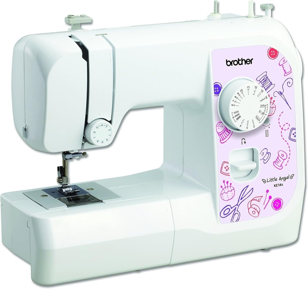 14 Stitch Sewing Machine Finger Guard LED Light Beginner Kids - Kwikley