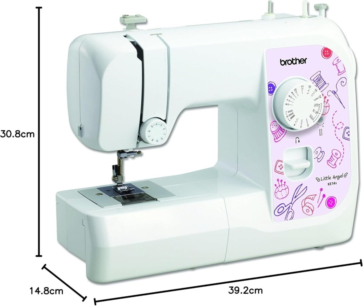 14 Stitch Sewing Machine Finger Guard LED Light Beginner Kids - Kwikley