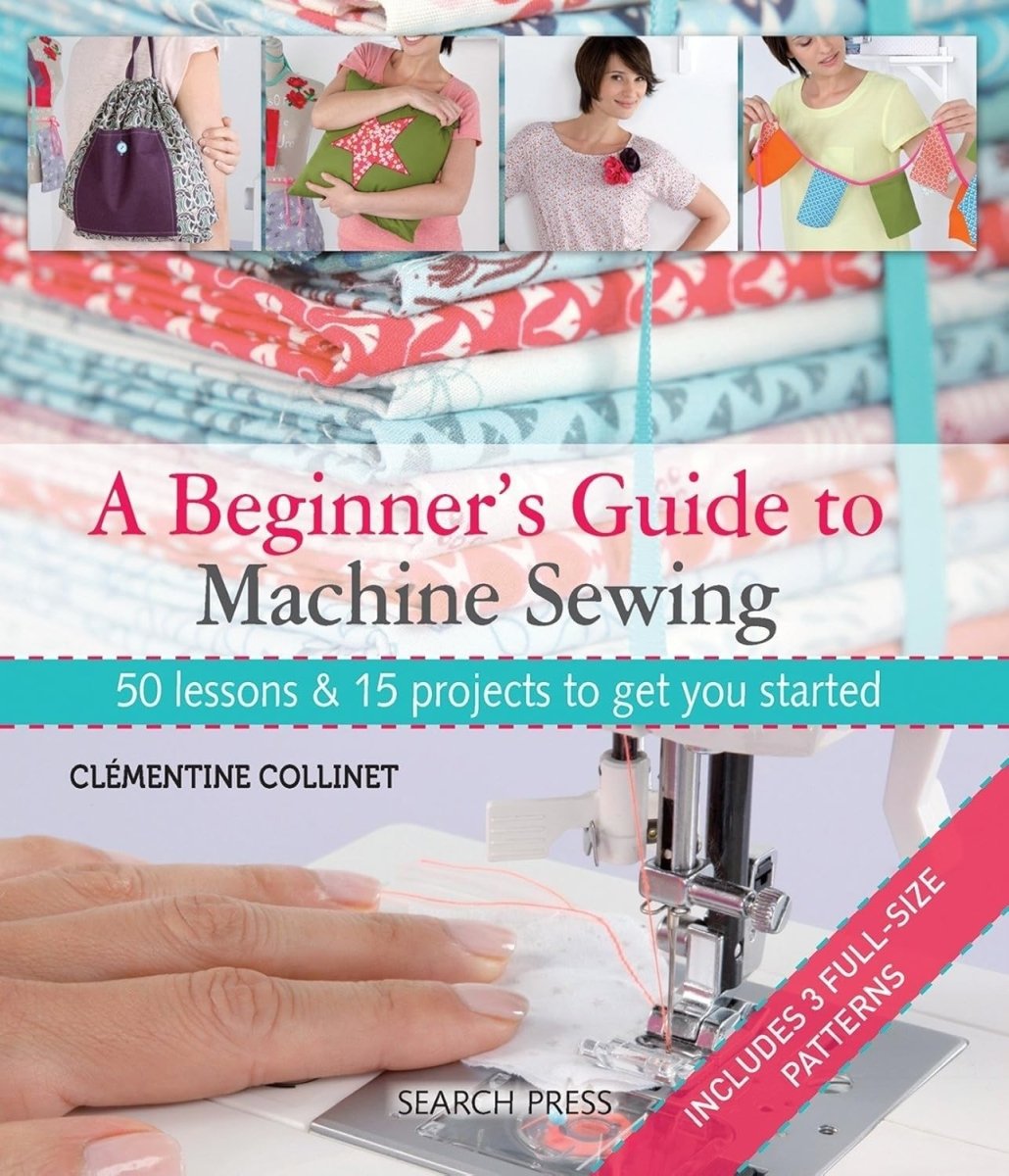 14 Stitch Sewing Machine LED Light Drop In Bobbin Beginner Bundle - Kwikley