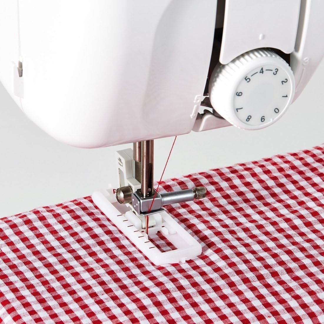 14 Stitch Sewing Machine LED Light Free Arm Auto Buttonhole Beginner - Kwikley