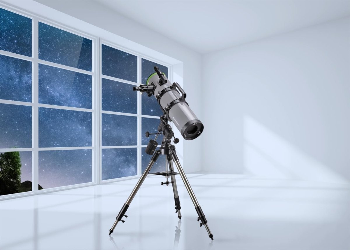 150/750 Deep Sky Telescope EQ3 Mount – High Aperture Reflector - Kwikley