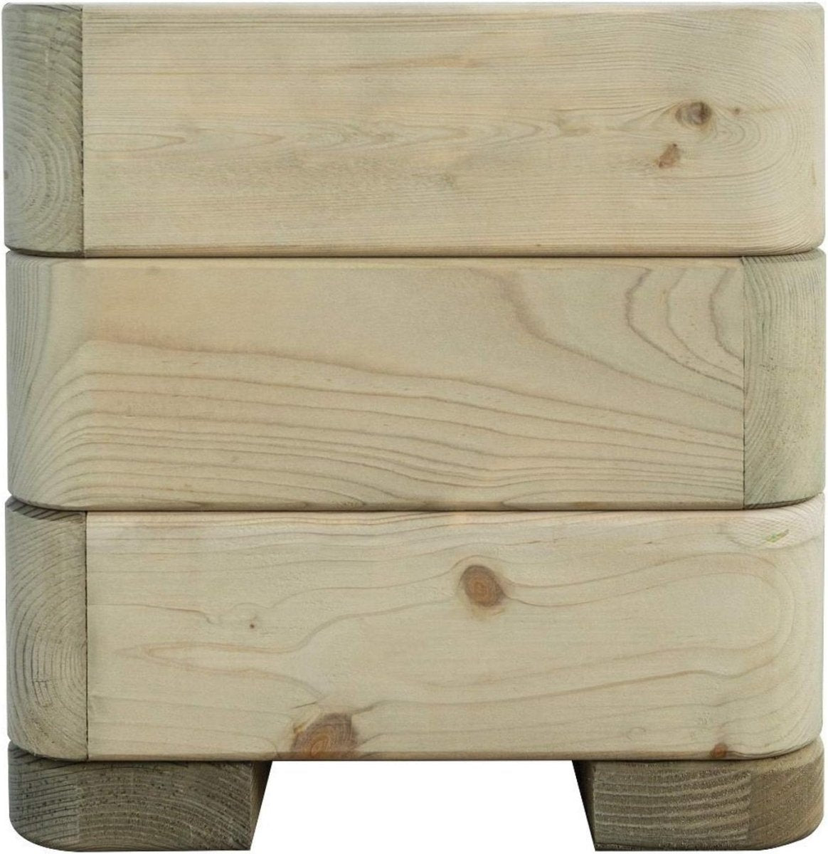 150cm Wooden Trough Planter Outdoor Garden Box with Liner - Kwikley