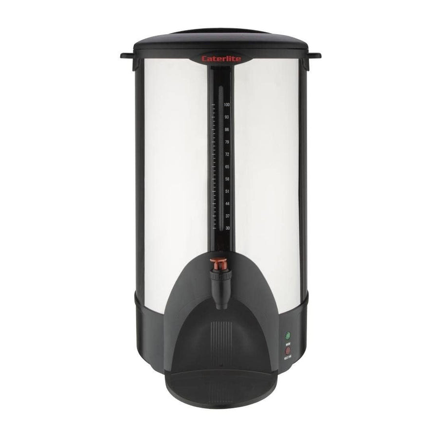 15L Coffee Percolator | 75 Cup Capacity | Twin - Wall Steel | No - Drip Tap - Kwikley