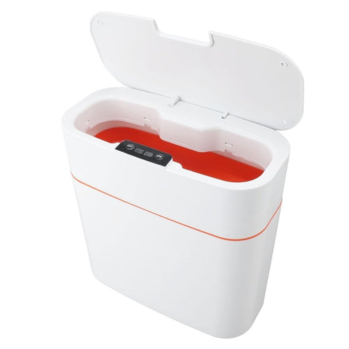 15L Touchless Wall Mounted Sensor Bin Waterproof Bathroom Kitchen - Kwikley