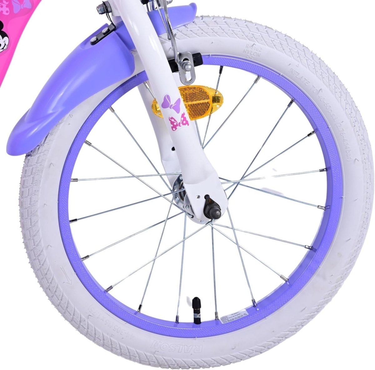 16 Inch Girls Kids Bike with Stabilisers Dual Hand Brakes Age 4-6 - Kwikley