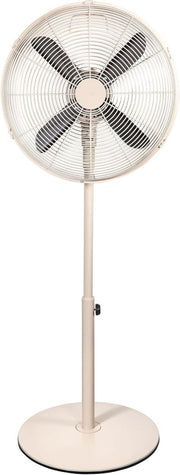16" Metal Pedestal Fan – 3 Speeds, Adjustable Tilt, Quiet Airflow, Modern Design - Kwikley