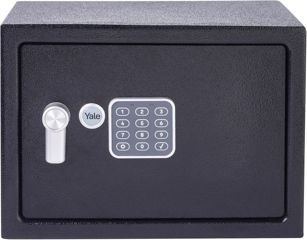 16.3L Alarmed Digital Safe Box 130dB Security Cash Document Safe - Kwikley