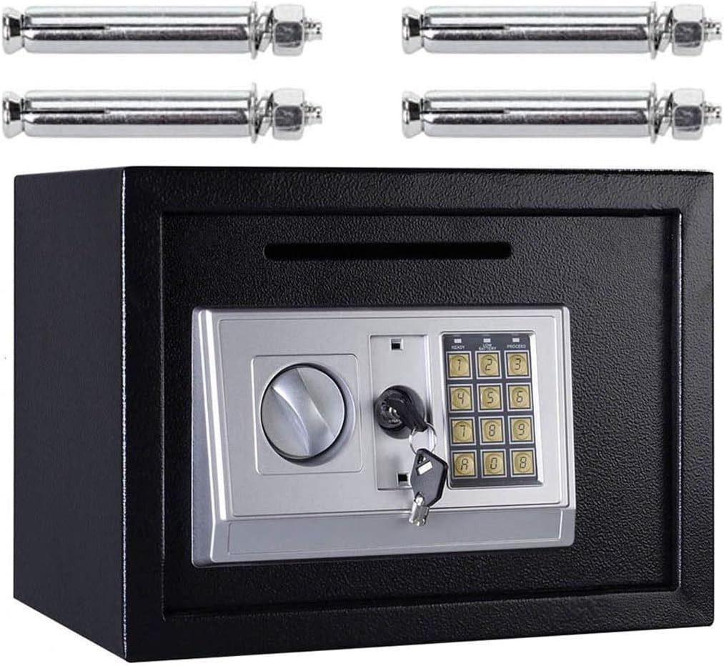 16L Digital Safe Box Electronic Keypad Cash Jewellery Security Safe - Kwikley