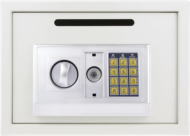 16L Digital Safe Box Electronic Keypad Lock Cash Security Cabinet