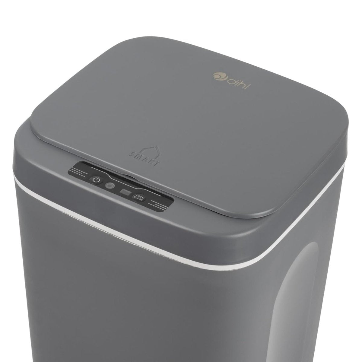 16L Motion Sensor Kitchen Bin Grey Automatic Smart Trash - Kwikley