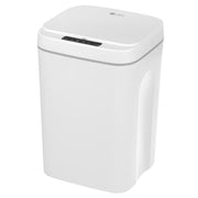 16L Motion Sensor Kitchen Bin White Automatic Smart Trash - Kwikley