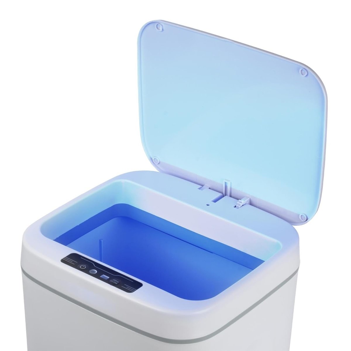 16L Motion Sensor Kitchen Bin White Automatic Smart Trash - Kwikley