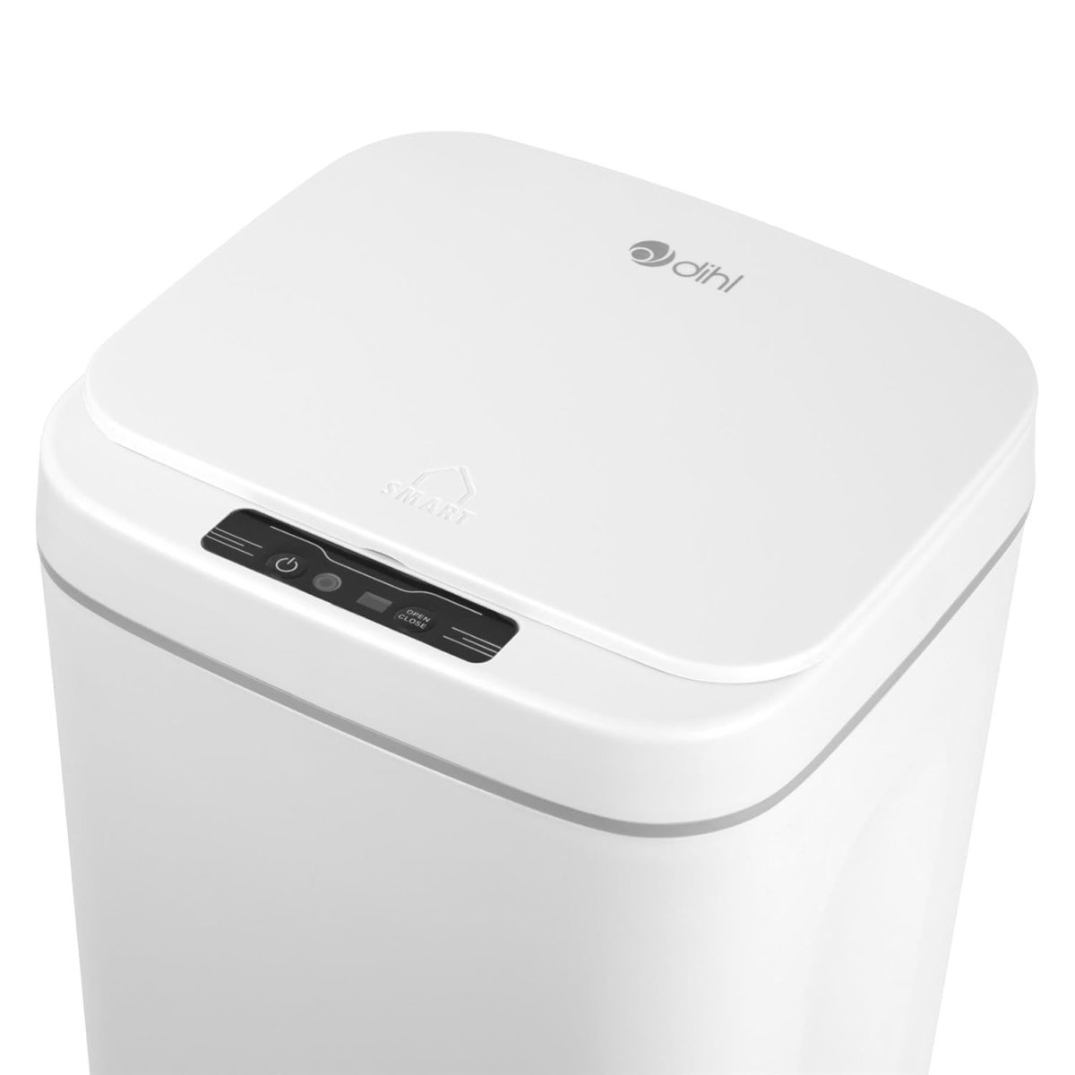 16L Motion Sensor Kitchen Bin White Automatic Smart Trash - Kwikley