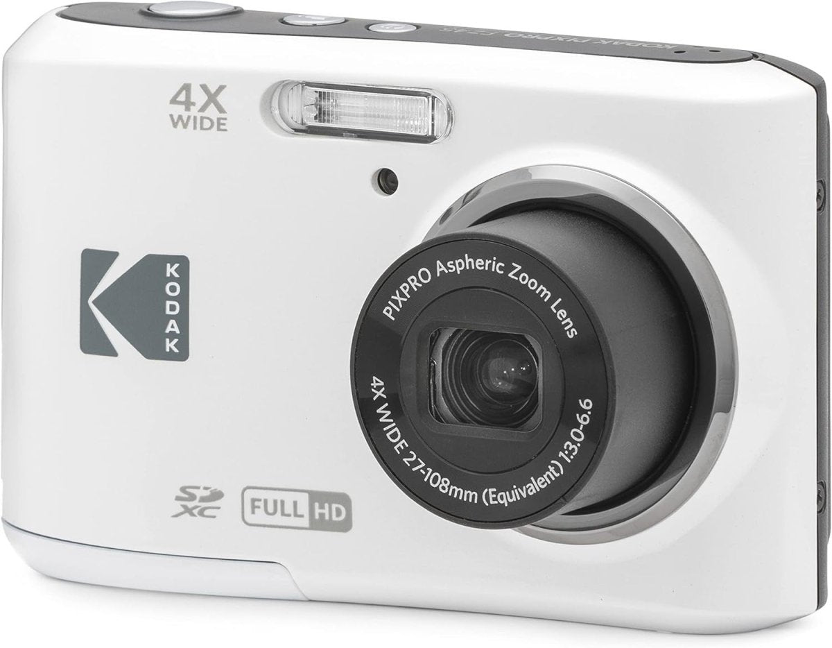 16MP Compact Digital Camera 4X Optical Zoom HD Video LCD Stabilization - Kwikley