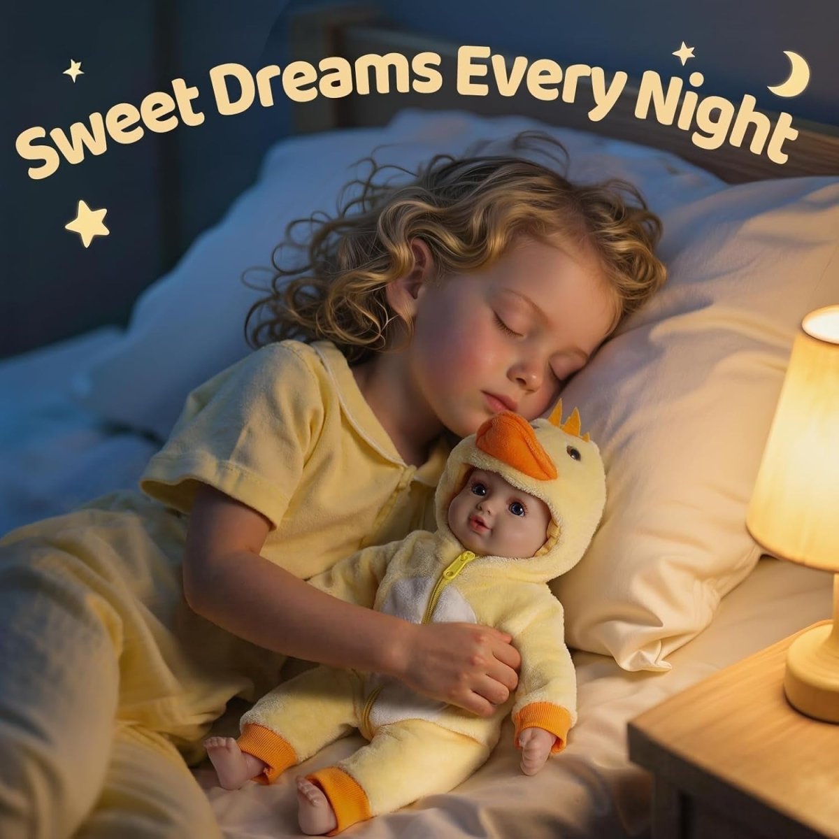 17 Inch Lifelike Baby Doll Soft Body w Clothes Accessories Gift - Kwikley