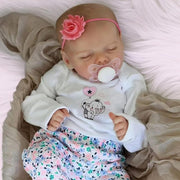 17 Inch Reborn Baby Doll Full Vinyl Soft Body Realistic Gift Set - Kwikley