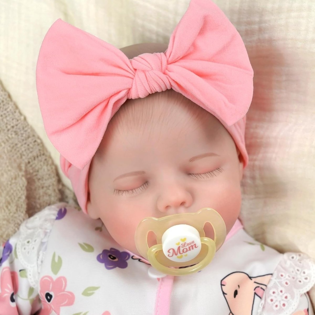 17 Inch Sleeping Reborn Baby Doll Soft Cloth Body Handmade Gift - Kwikley