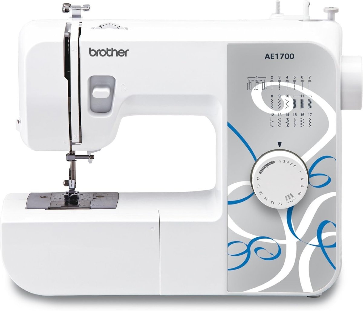 17 Stitch Sewing Machine LED Light Drop In Bobbin Easy Stitch Select - Kwikley