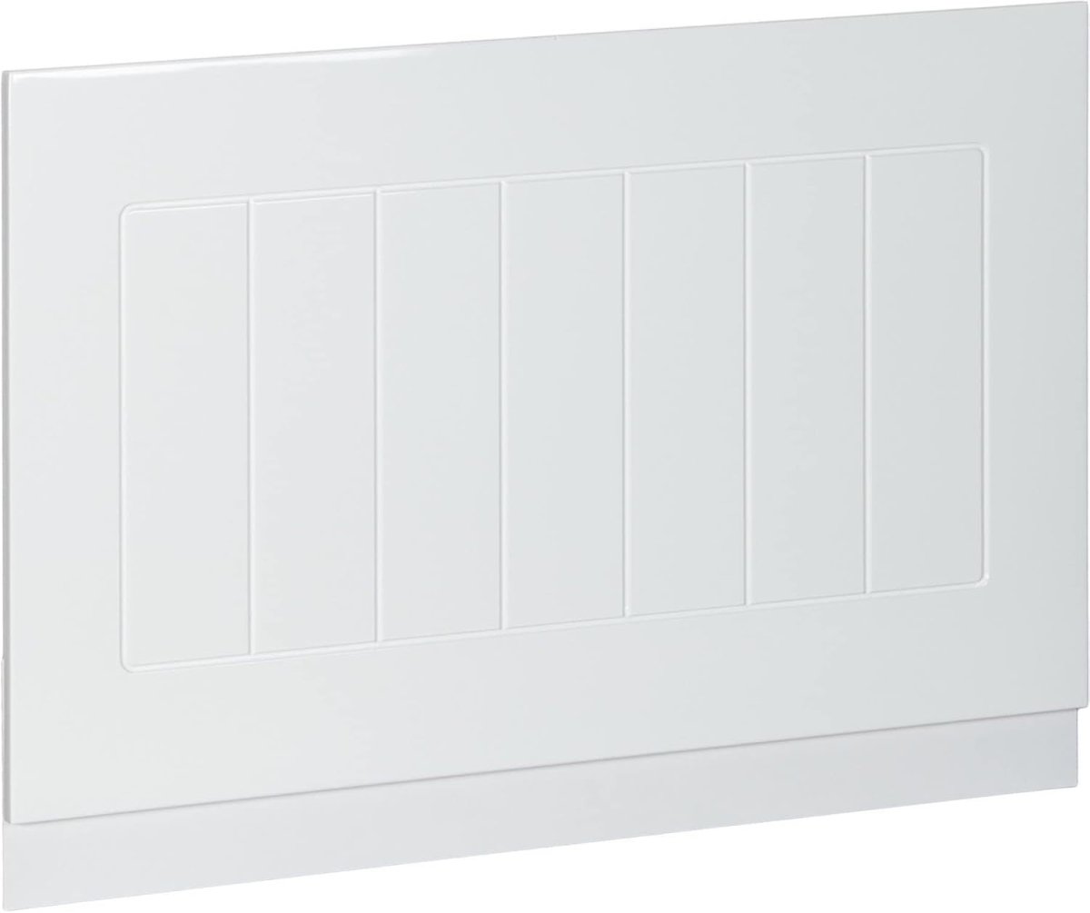 1700mm Side & 700mm End White MDF Bath Panels with Adjustable Plinth - Kwikley