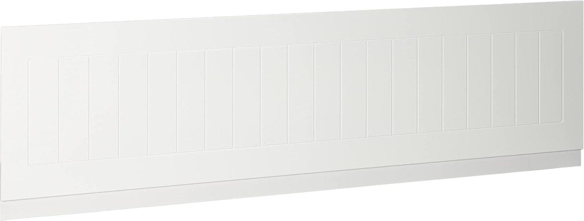 1700mm Side & 700mm End White MDF Bath Panels with Adjustable Plinth - Kwikley