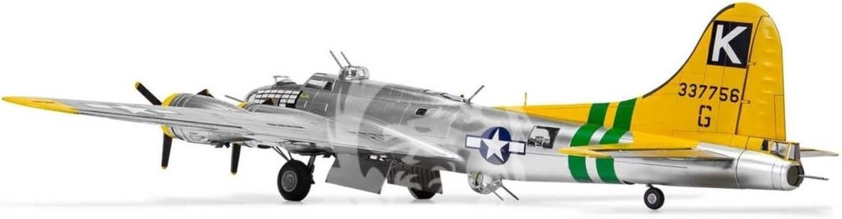 1:72 Scale B - 17G Flying Fortress Model Kit | WW2 Bomber Plane DIY Set - Kwikley